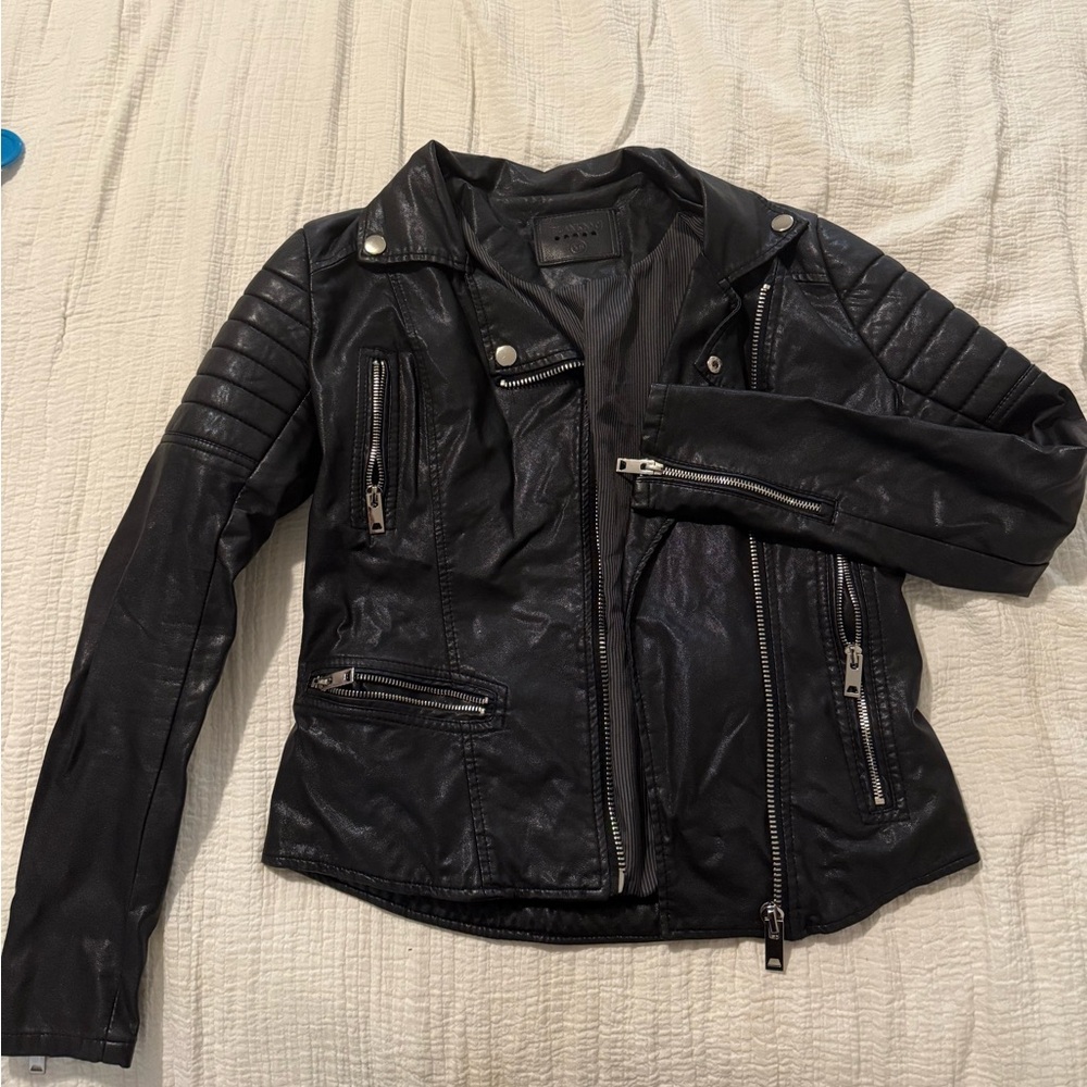 Blank NYC Black Leather Jacket